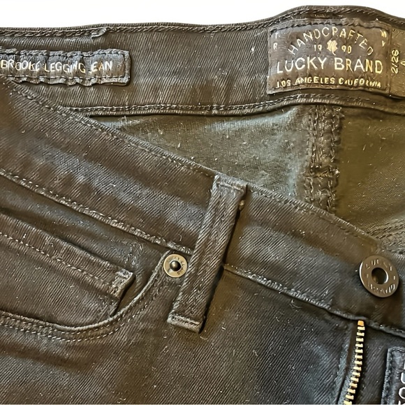 Lucky Brand 2 |Brooke Legging Jean|Combo - Colors Black & Merlot - Size 2 / 26A - Picture 8 of 9